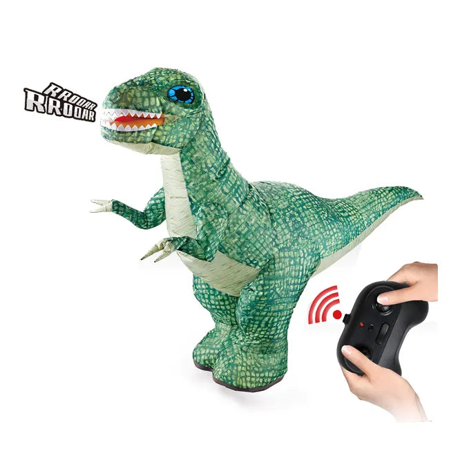 Dinosaurio T-rex Inflabe a control Remoto